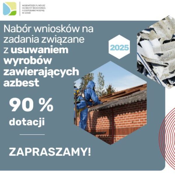 Zdjęcie prezentujące - Nabór wniosków na zadania związane z usuwaniem wyrobów zawierających azbest